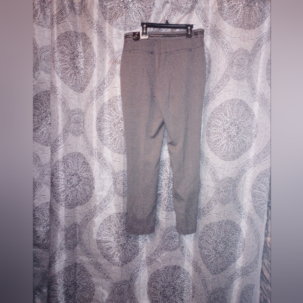 NWTWorthington Grey Slacks Trousers Zipper Waist Detail Dress Pants WomenSize 10 - Picture 14 of 16